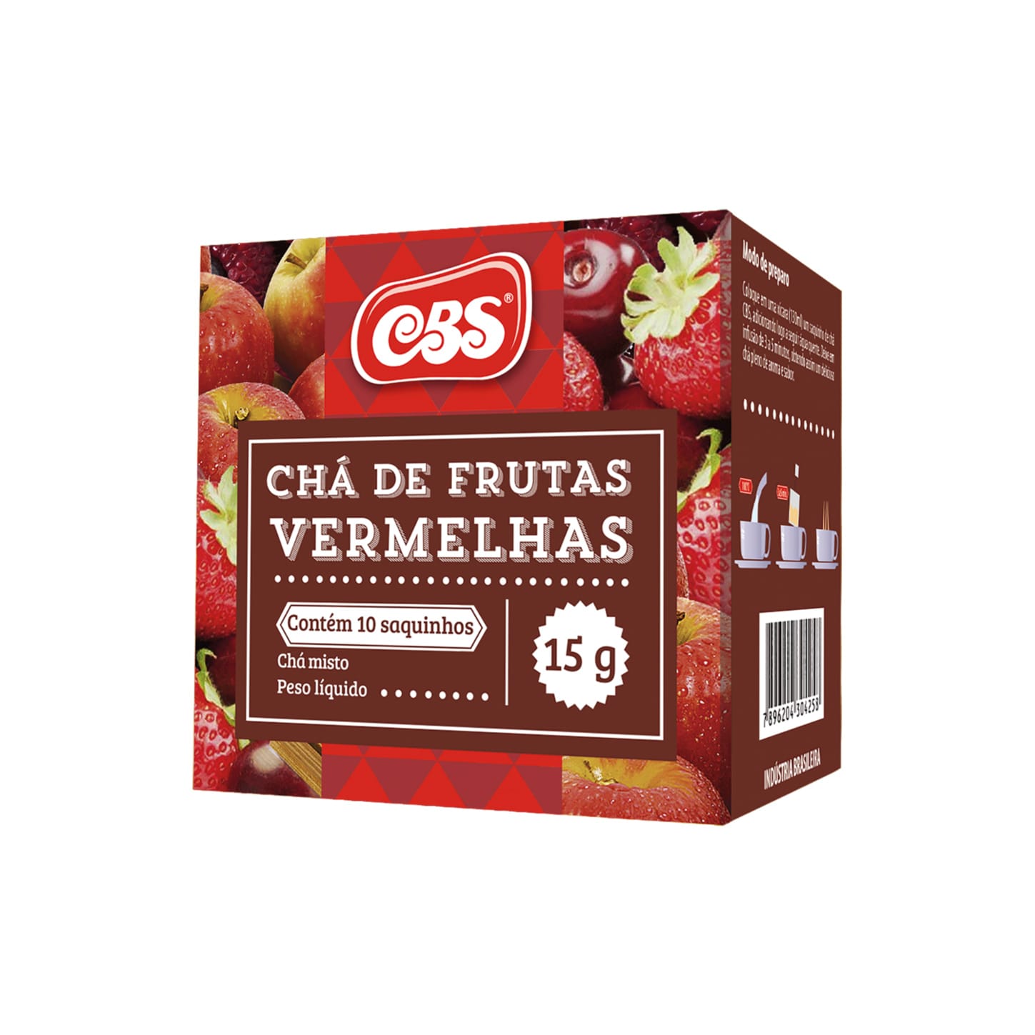 Ch Cbs Frutas Vermelhas Gramas Loja Meta Distribuidora