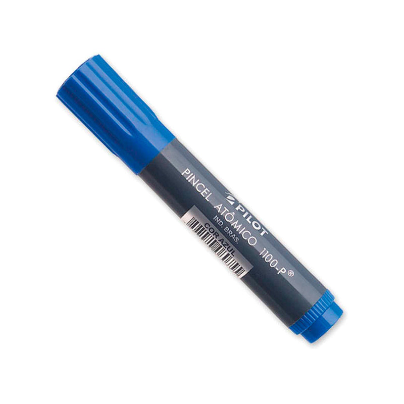 Pincel Marcador Perm Atomico Azul