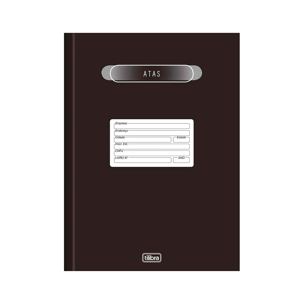 Livro Ata 100 Folhas