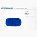 Refil Mop Pó 80 Cm Bettanin Azul -9209