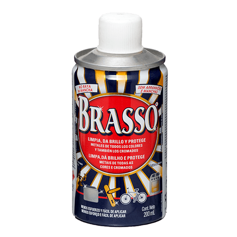 Polidor De Metais Brasso 200 Ml