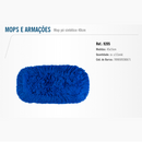 Refil Mop Pó 40 Cm Sintético Azul Bettanin -9205