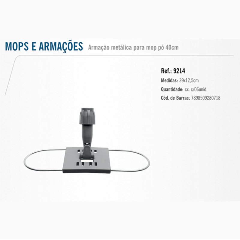 Suporte Armação Mop Pó 40 Cm Bettanin -9214