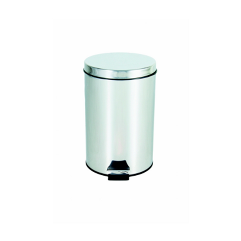 Lixeira Inox 12 Litros C/ Pedal