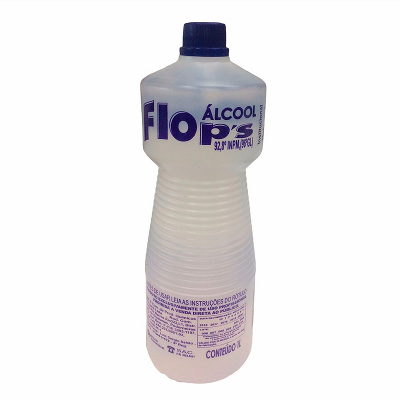 Álcool Flops 92,8 Inpm-Liquido 1Lt