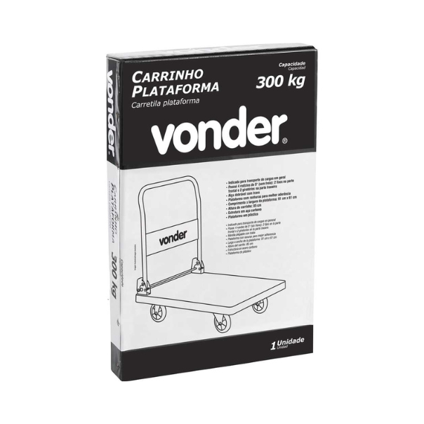 Carrinho Plataforma 300kg