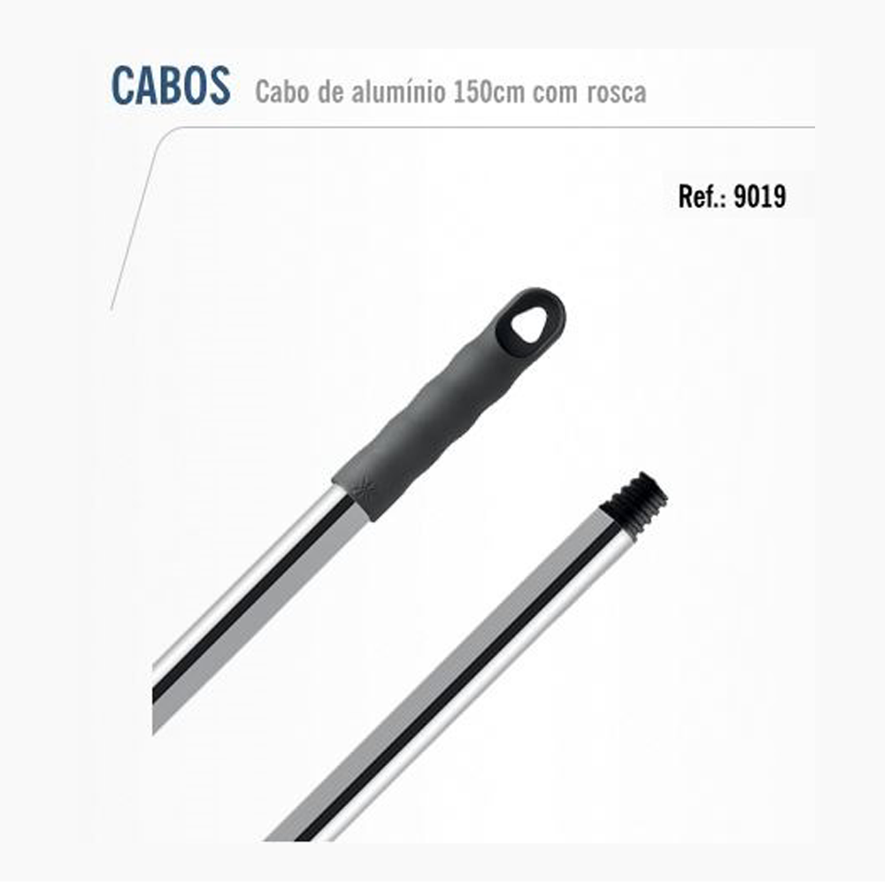 Cabo De Aluminio 150Cm C/Rosca Bettanin -9019