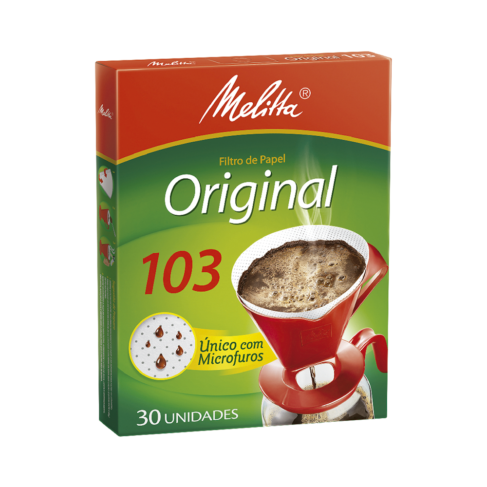 Filtro Papel P/Cafe Melitta 103
