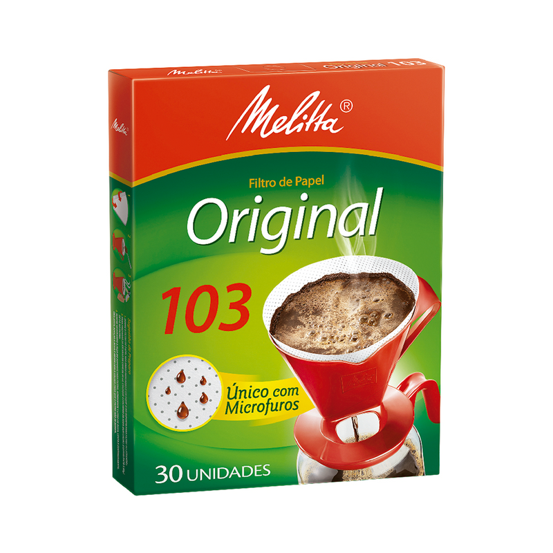 Filtro Papel P/Cafe Melitta 103