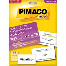 Etiqueta Pimaco 50,8 X 88,9 C/100 10 Fls
