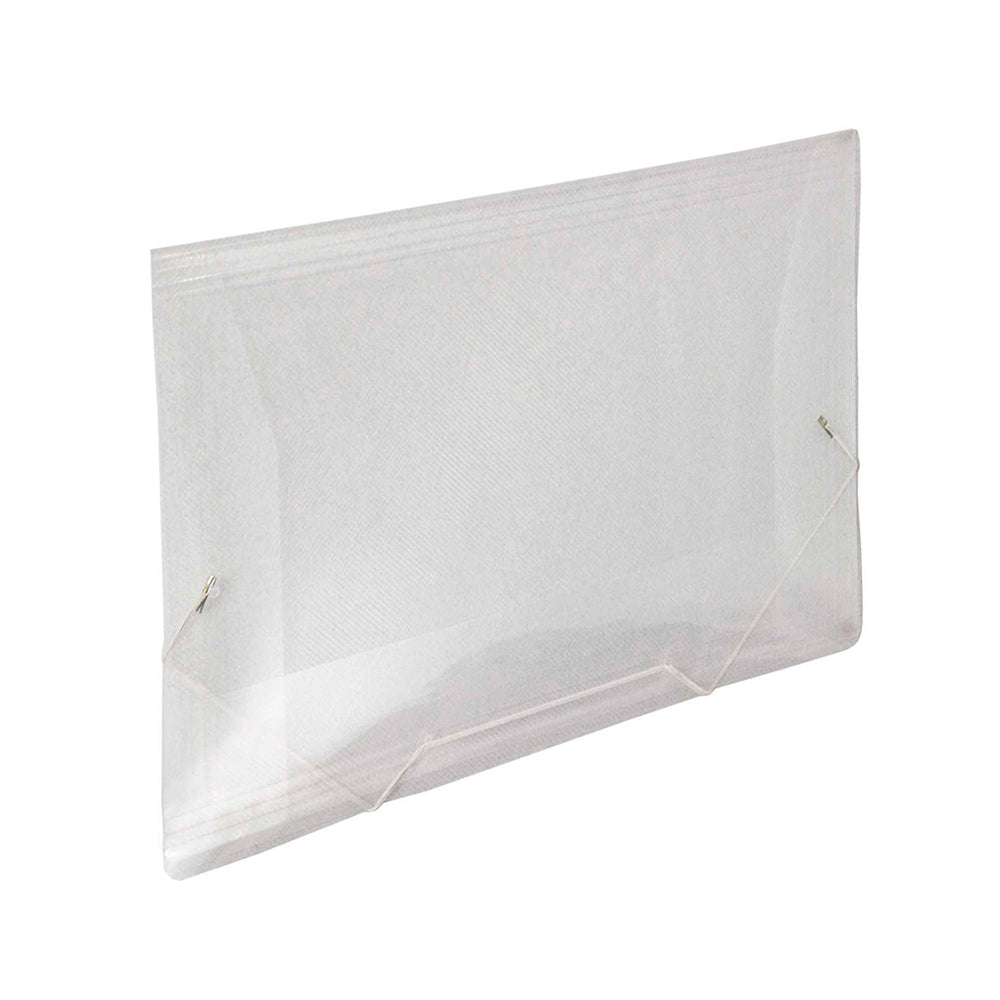 Pasta Aba Elastica Plastic Oficio Cristal