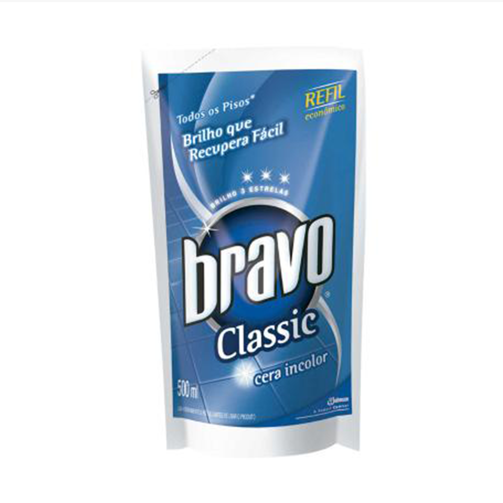 Cera Bravo Classic Refil 500Ml