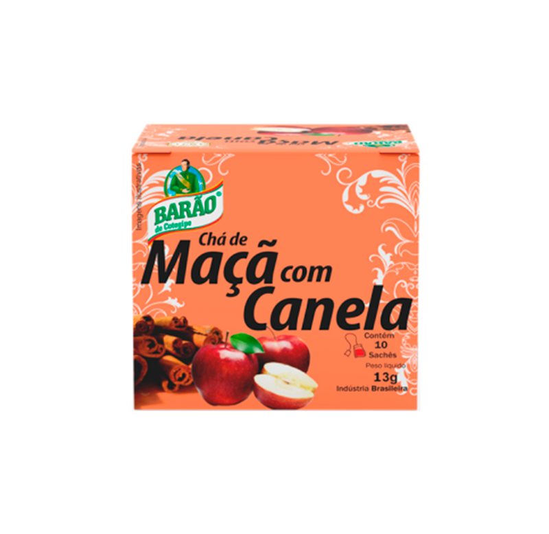 Chá Barão Maça C/Canela 15 Gramas