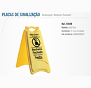 Placa De Sinalização Banheiro Fechado - Bettanin