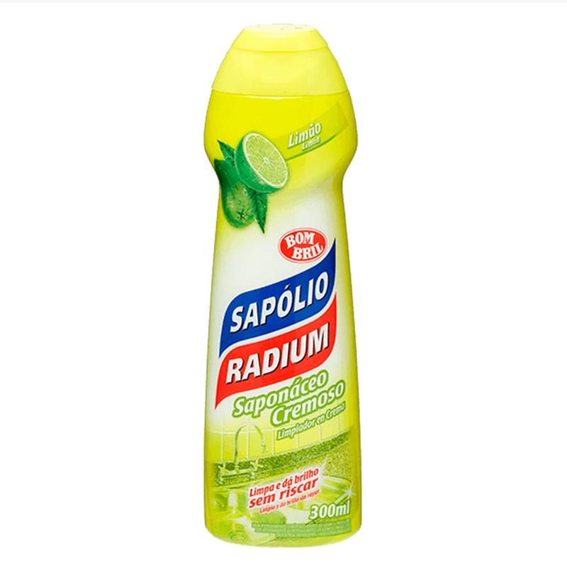 Saponáceo Radium Cremoso Limão 300Ml