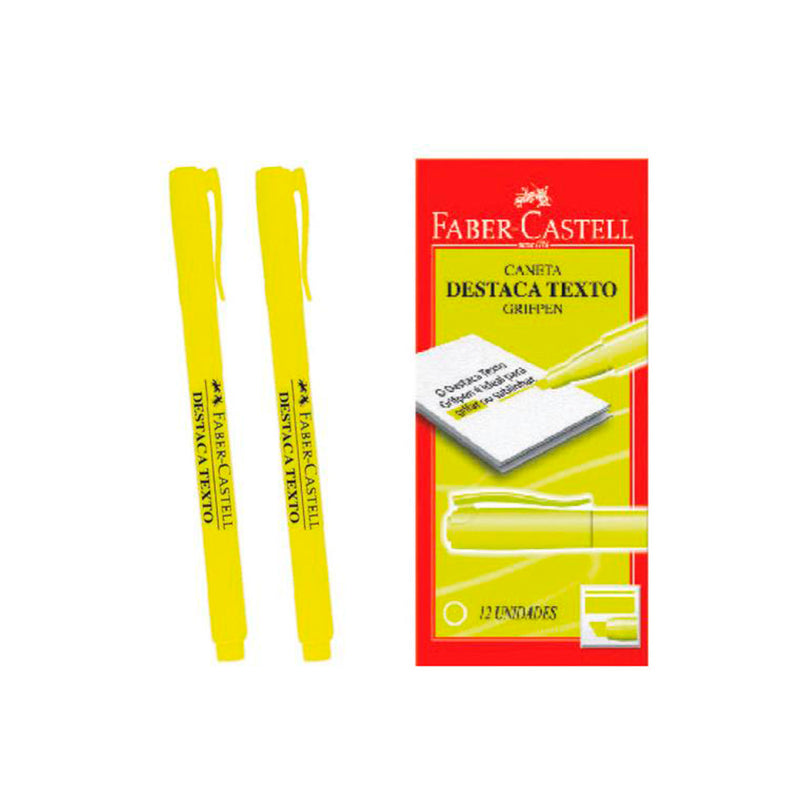 Caneta Marca Texto Grifpen Amarela