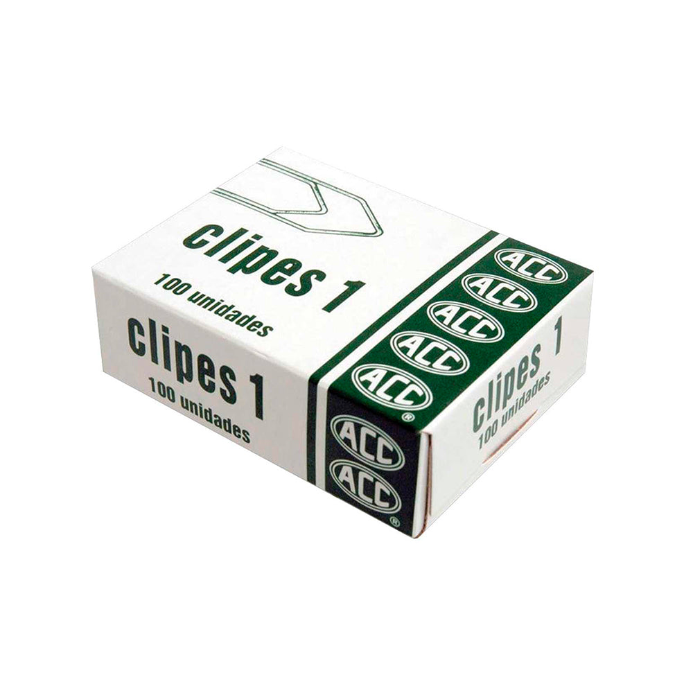 Clips Galvanizado Aco 1/0 100 Unidades