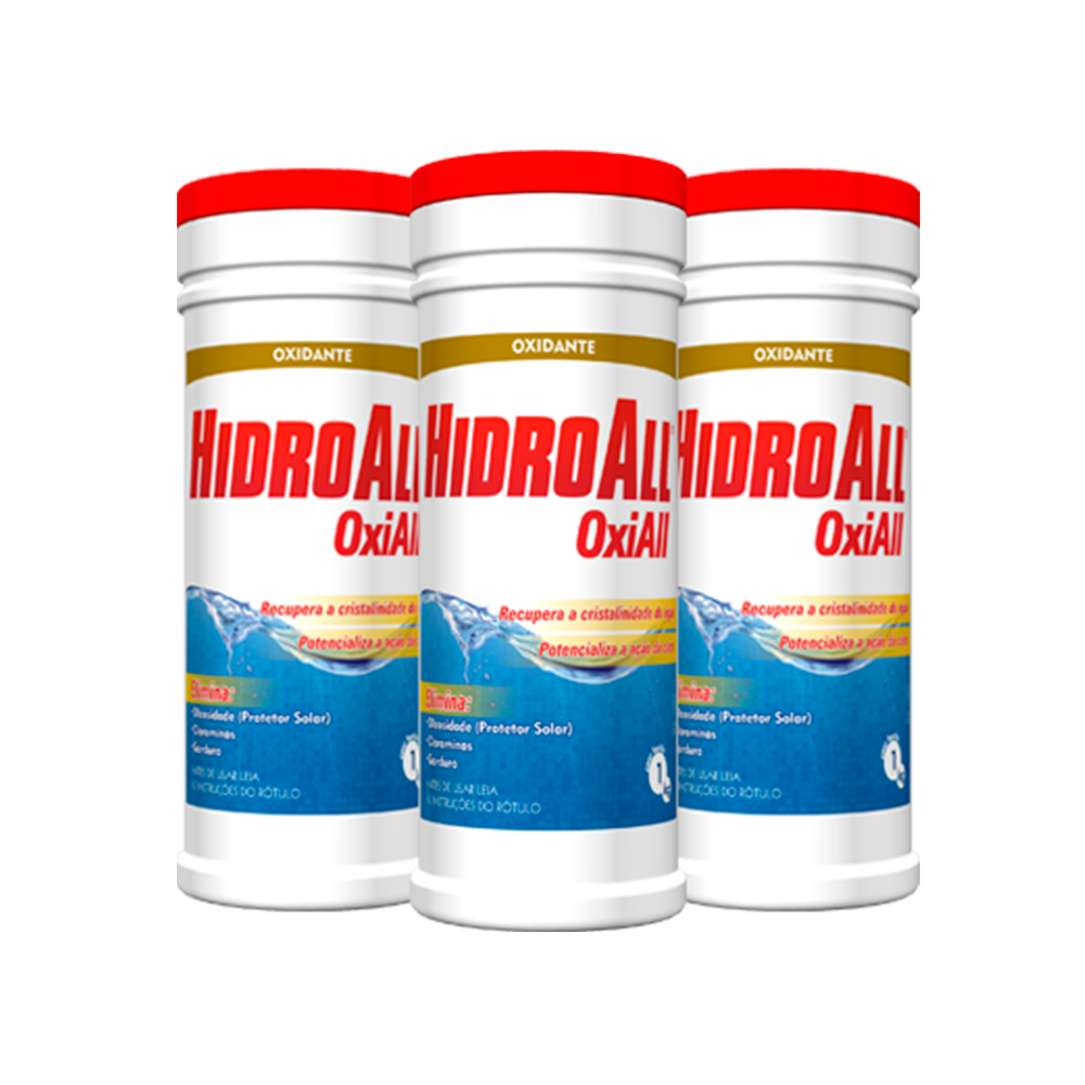 Oxiall Oxidante E Elimina Oleosidade 1Kg Hidroall