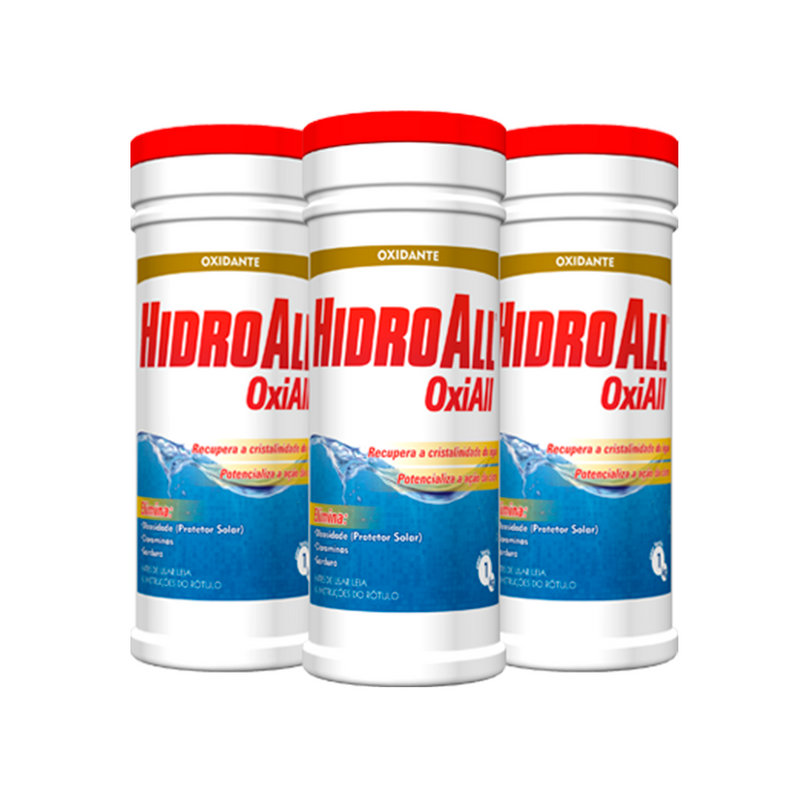 Oxiall Oxidante E Elimina Oleosidade 1Kg Hidroall
