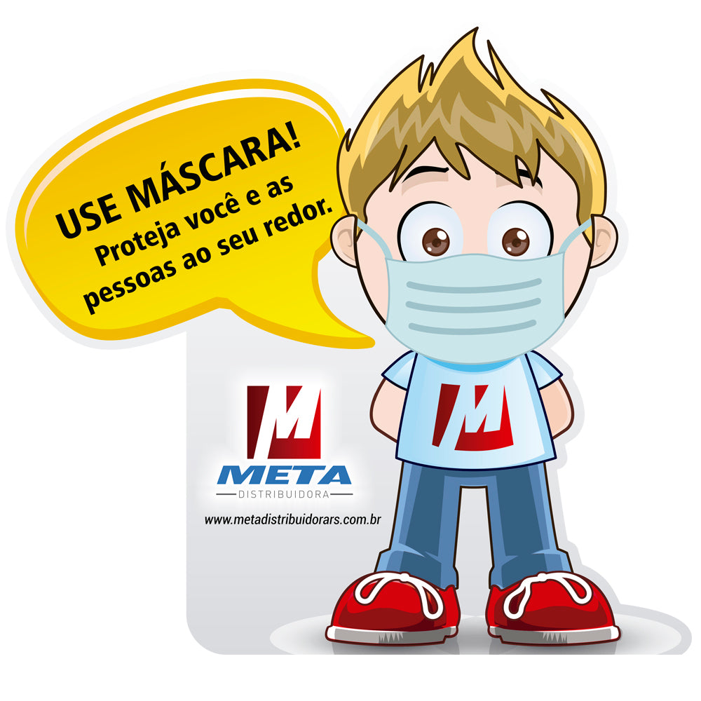 Placa Limpinho - Uso De Mascara