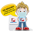 Placa Limpinho - Uso De Mascara
