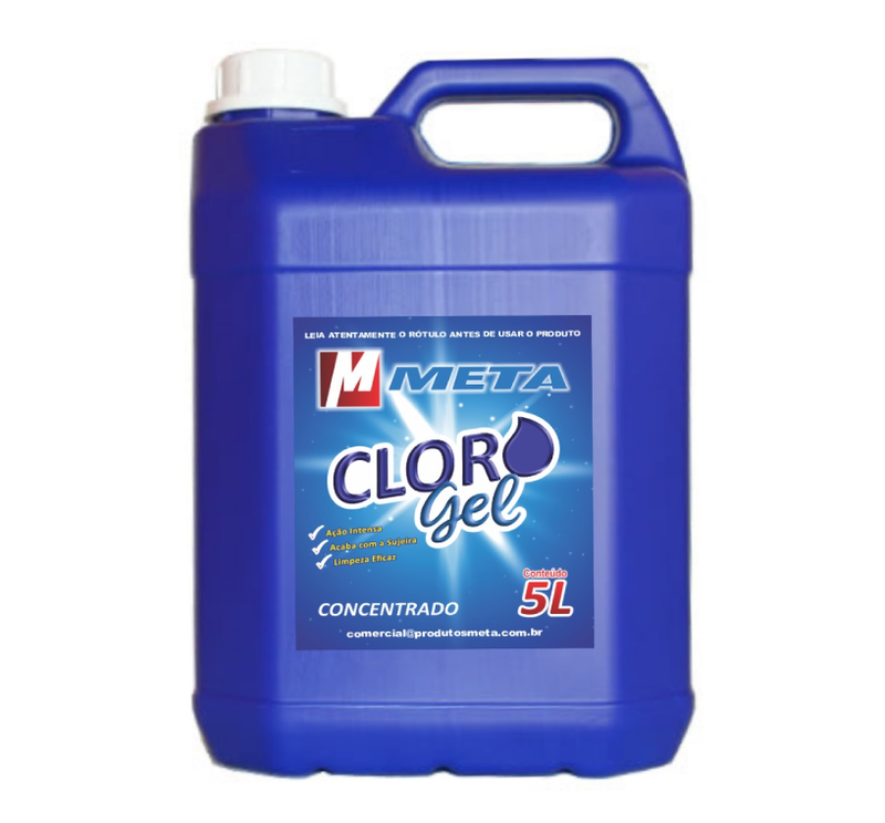 Cloro Gel Meta Concentrado - 5 Litros