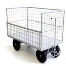 Carrinho Transporte Fechado 800Kg Roda Pneu