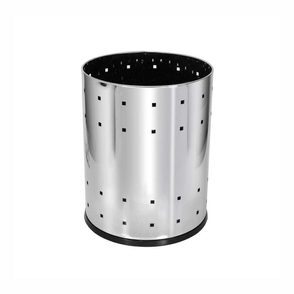 Lixeira Telada Em Aço Inox 22L - B9
