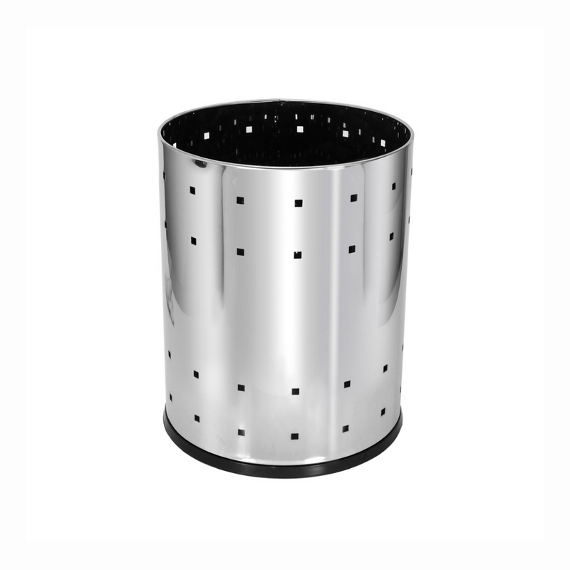 Lixeira Telada Em Aço Inox 22L - B9