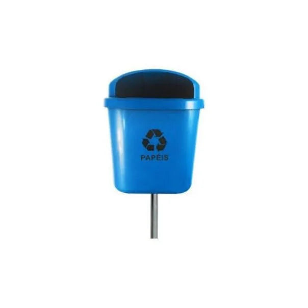 Lixeira Individual 40L St2 Com Poste