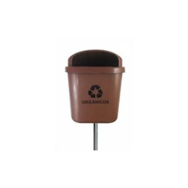 Lixeira Individual 40L St2 Com Poste