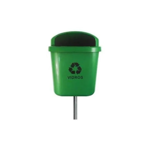 Lixeira Individual 40L St2 Com Poste