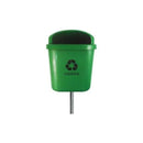 Lixeira Individual 40L St2 Com Poste