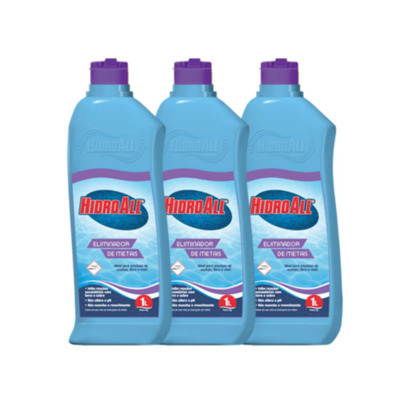 Eliminador De Metais Hidroall - 1 Litro