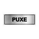 Adesivo Em Plotter Metalizado Puxe 7X20 Cm