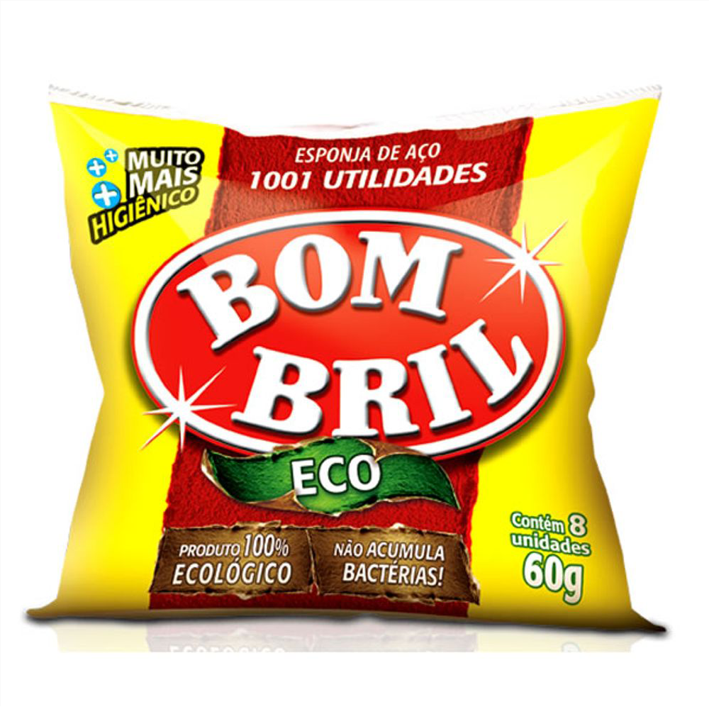 Bombril Lã De Aço Com 8 Unid