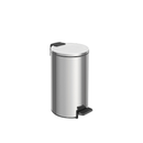 lixeira inox c/ pedal Tramontina c/ acabamento polido e balde interno removível 20l