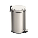 Lixeira Inox com Pedal Tramontina Brasil com Acabamento Polido e Balde Interno Removível 12 L