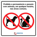 Placa regimento interno 40x40