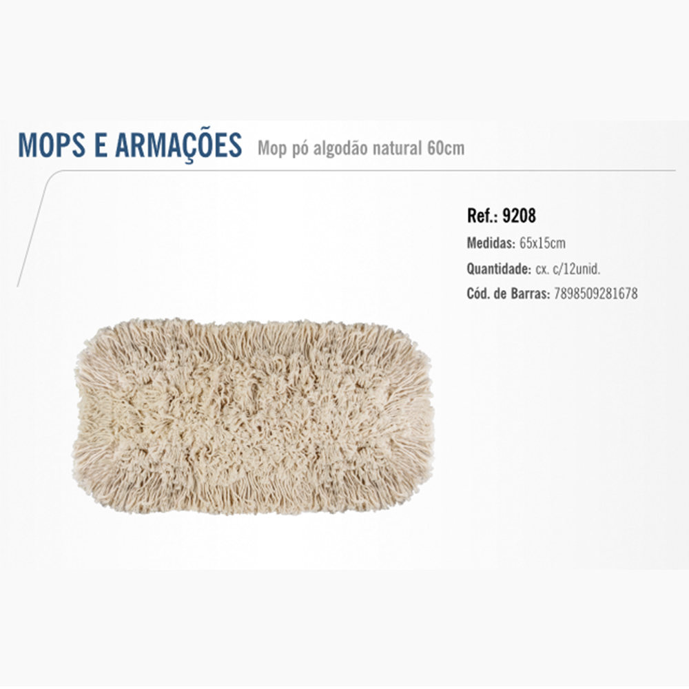 Refil Mop Pó 60 Cm Bettanin -9208