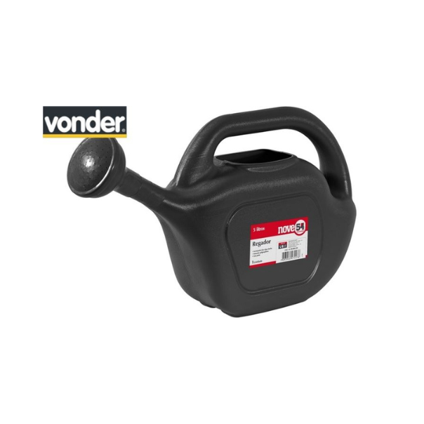 REGADOR PLASTICO PRETO 05L VONDER