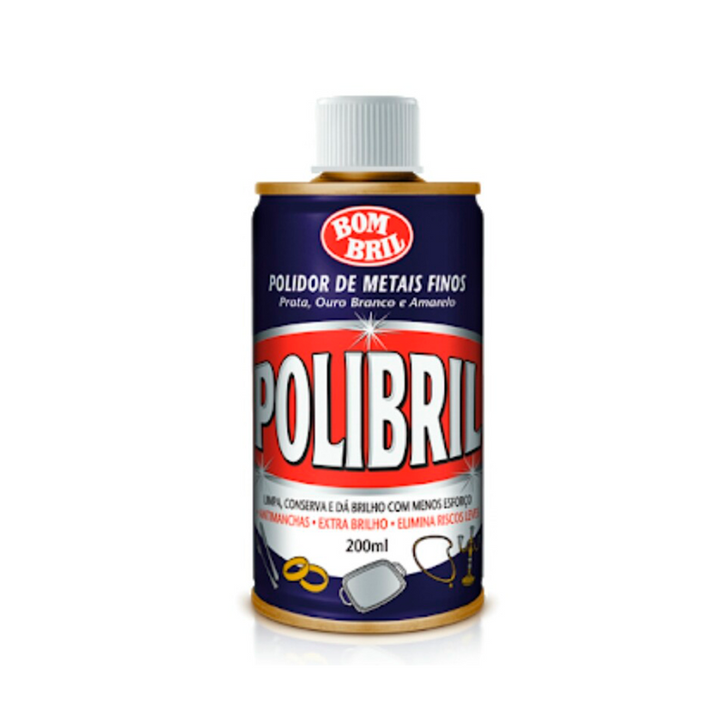 Polidor De Metais Polibril 200 Ml