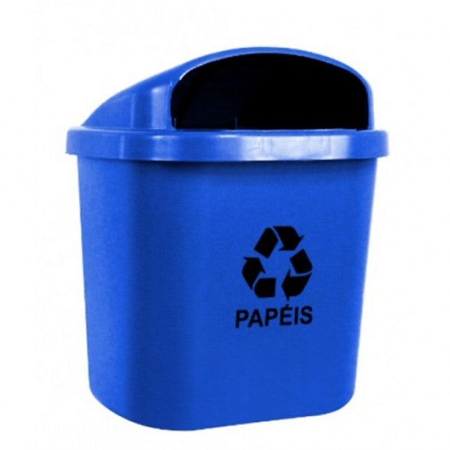 Lixeira C/ Abert Fron (papeleira) 40L