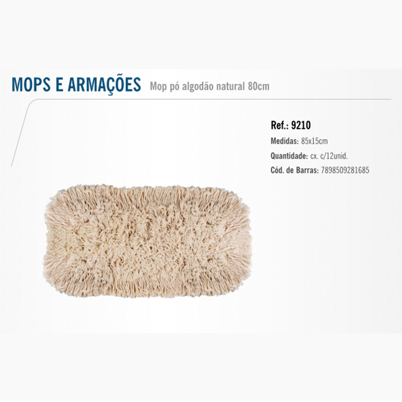Refil Mop Pó 80 Cm Bettanin -9210