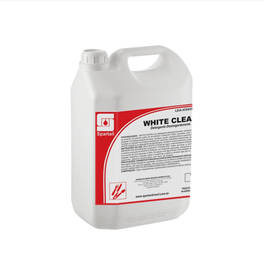 White Clean Desengraxante - Spartan 5 Litros