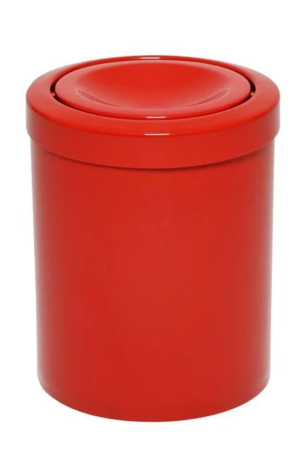 Lixeira Plástica 12L Com Tampa Meia Esfera - Cb35