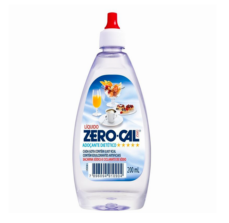 Adoçante Zero-Cal Liq.200Ml