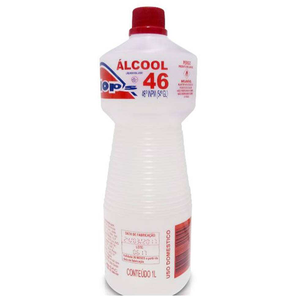 Álcool 1 Litro 46% Floops