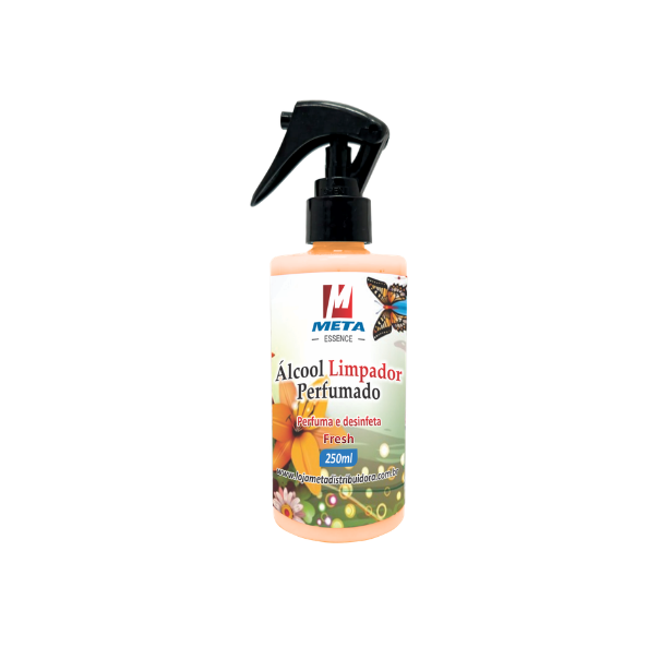 Álcool Limpador Perfumado - Meta 250ml