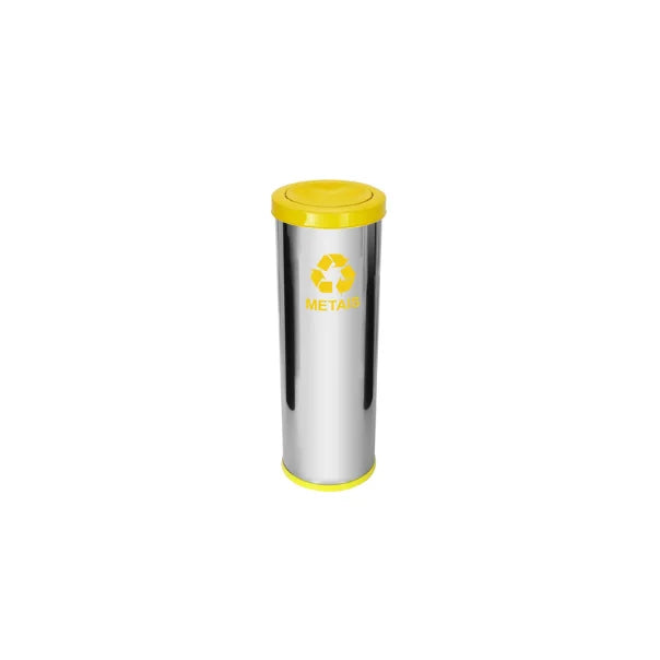 Lixeira em Aço Inox Basc 30 litros